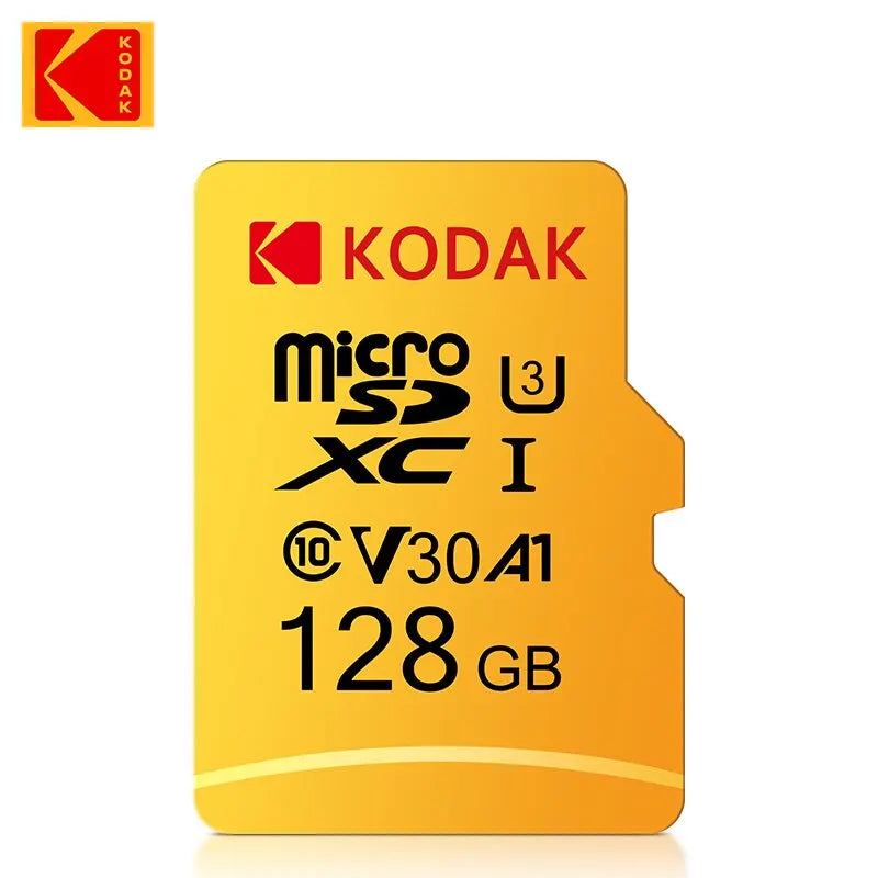 Kodak Micro SD Card 256GB 128GB 64GB 32GB Class10 U3 V30 High Speed Memory Card for Phone Tablet Camera