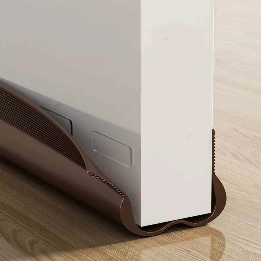 PVC Flexible Door Bottom Sealing Strip Weatherproof Draft Stopper Gasket Window Insulation Guard for Home Draft Prevention