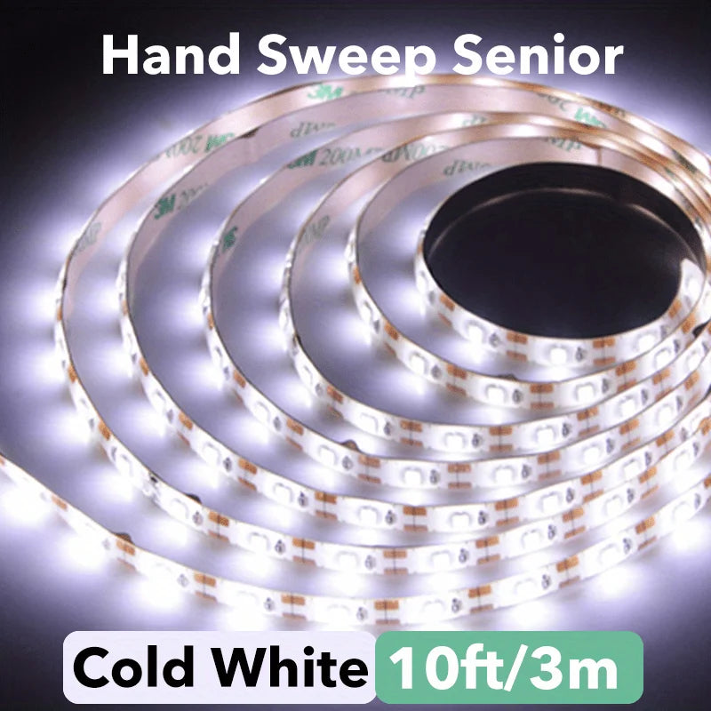 LED Strip Light with Touch Switch USB 2835SMD LED Light Stylish Tape Ribbon Flexible Decorative Lighting Bedroom Decorations