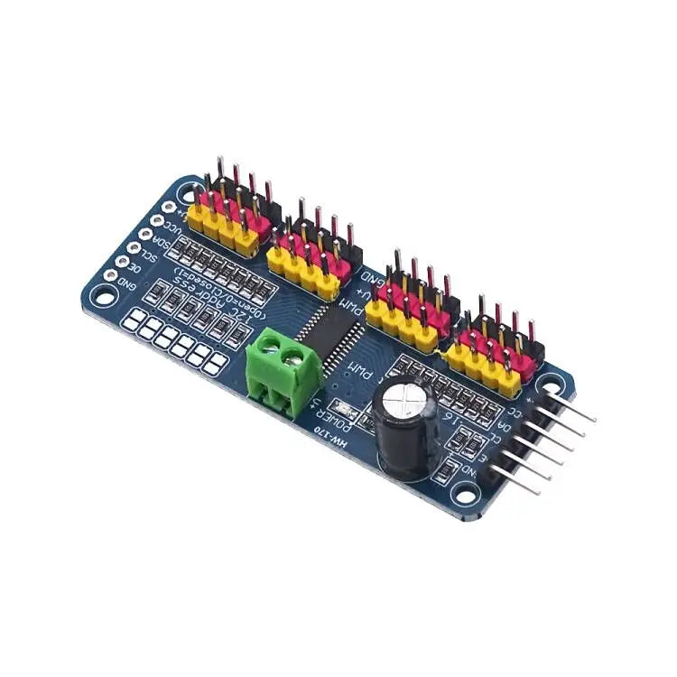 16 channel PWM Servo Servo Drive Board Robot Controller IIC Interface Driver Module PCA9685 For Raspberry Pi