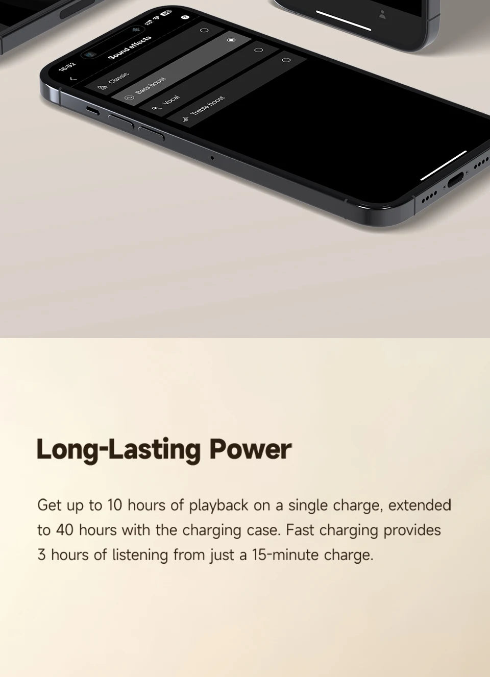 Edifier A6 Open Ear Bluetooth Earphones Ear Hook Headphones Hi-Res Wireless Audio IP55 Waterproof 40hrs Playtime LDAC Codec