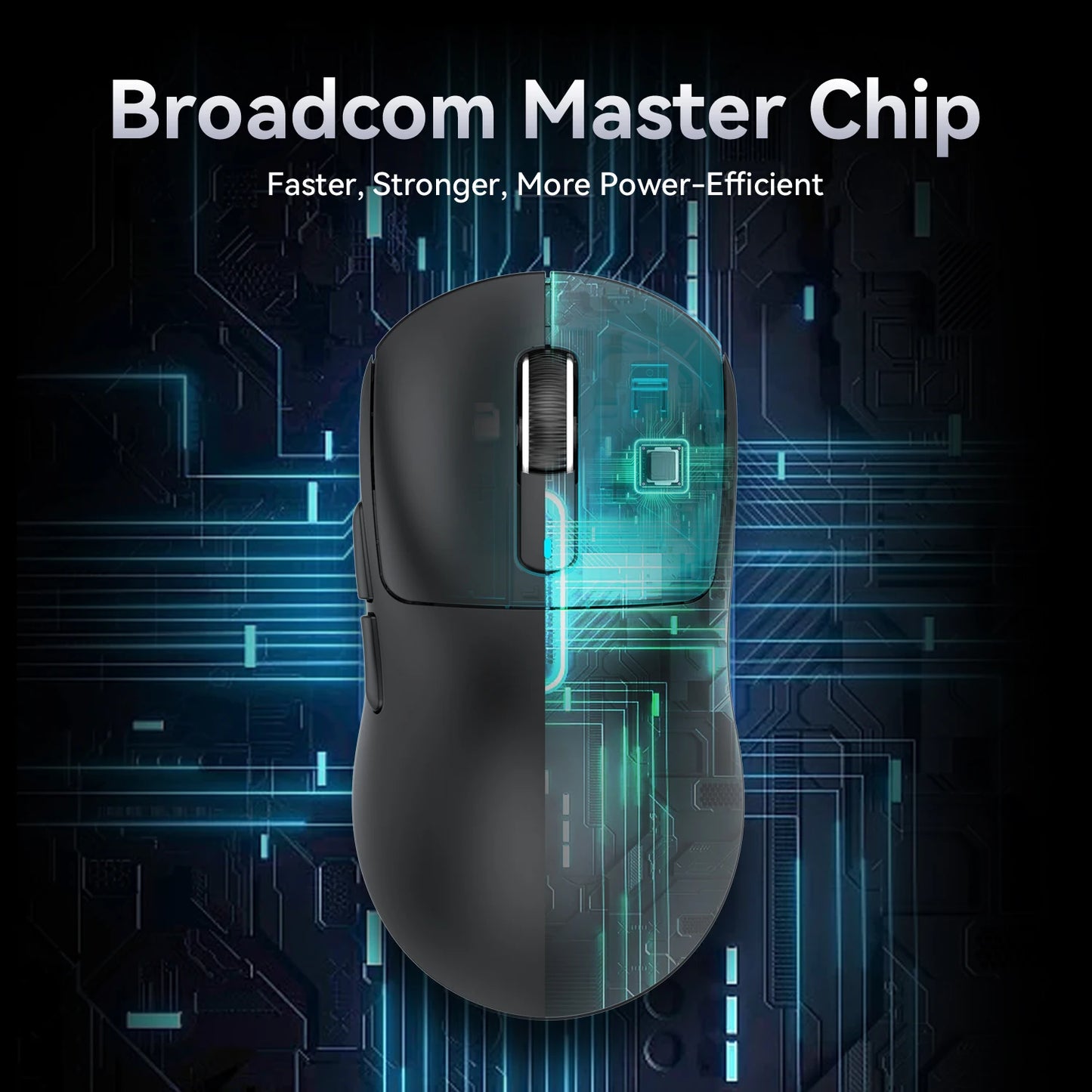 X3 ATTACK SHARK X3Pro Bluetooth Gaming Mouse PAW3395 Sensor TTC Encoder Black Mamba Switch and 1K/4K Hz for Wireless Mouse
