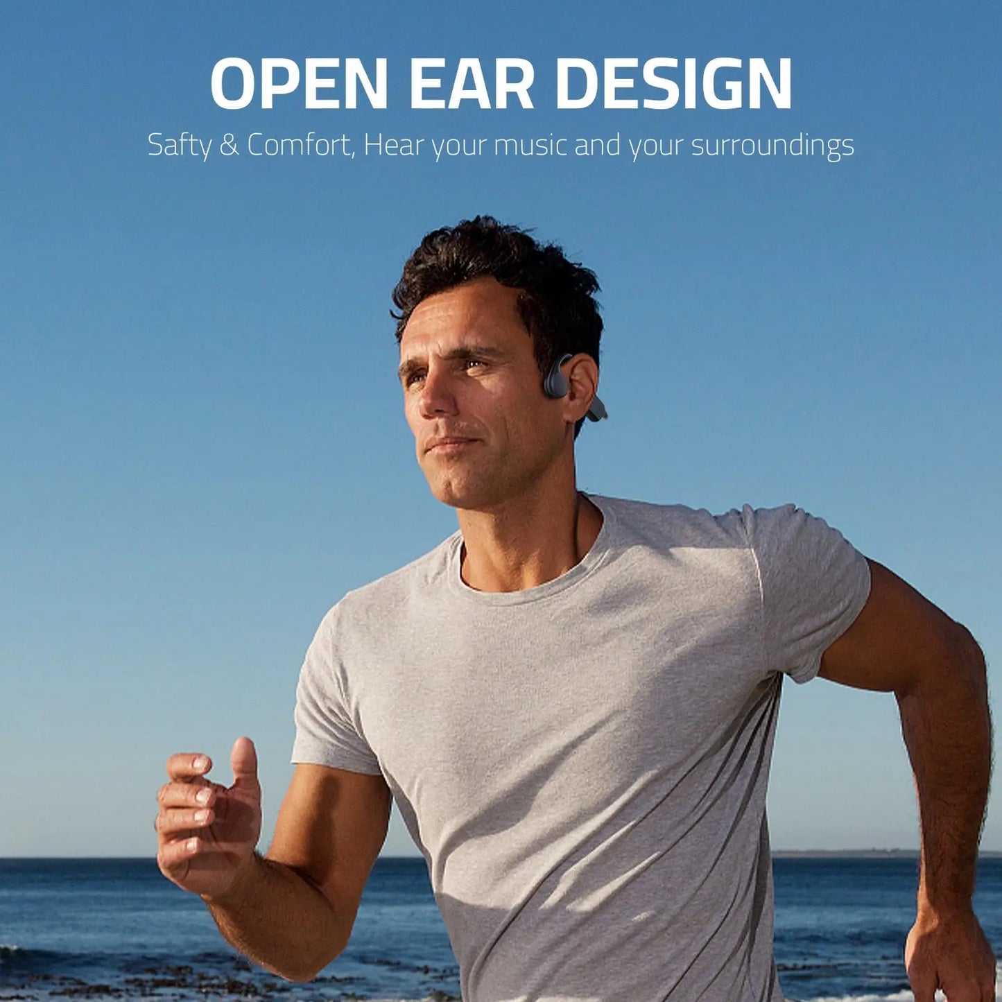 Wireless Earphones for shokz open Sports Bone Conduction Bluetooth IPX8 Waterproof Headphones With 32G RAM Mp3 Music Headset