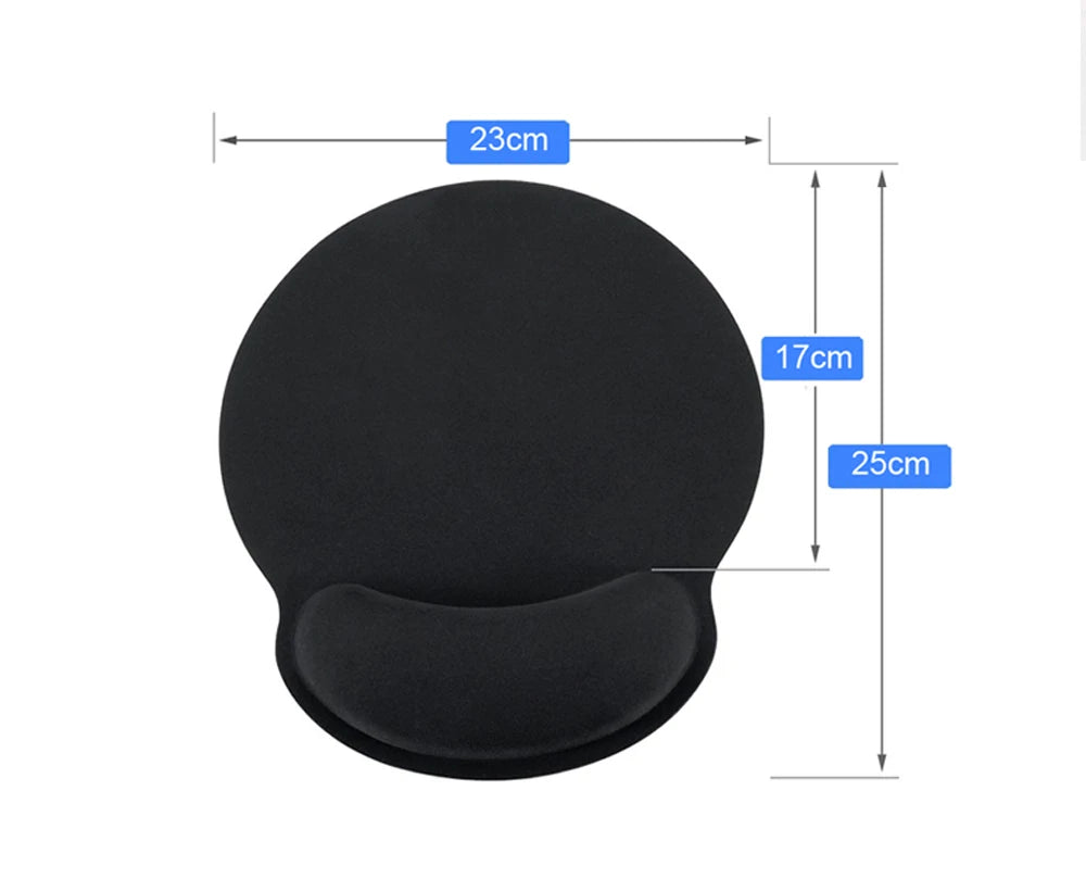 Keyboard Wrist Rest Mouse Pad with Wrist Support Memory Foam Keyboard Pad Set Ergonomic Mousepad for Office Gaming PC Laptop