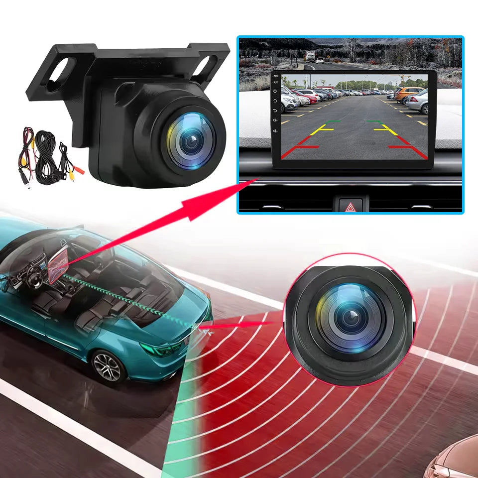 1080P Car Rear View Camera 170° Wide Angle Adjustable Anti-Interference Night Vision Waterproof Auto Parking Backup Camera New