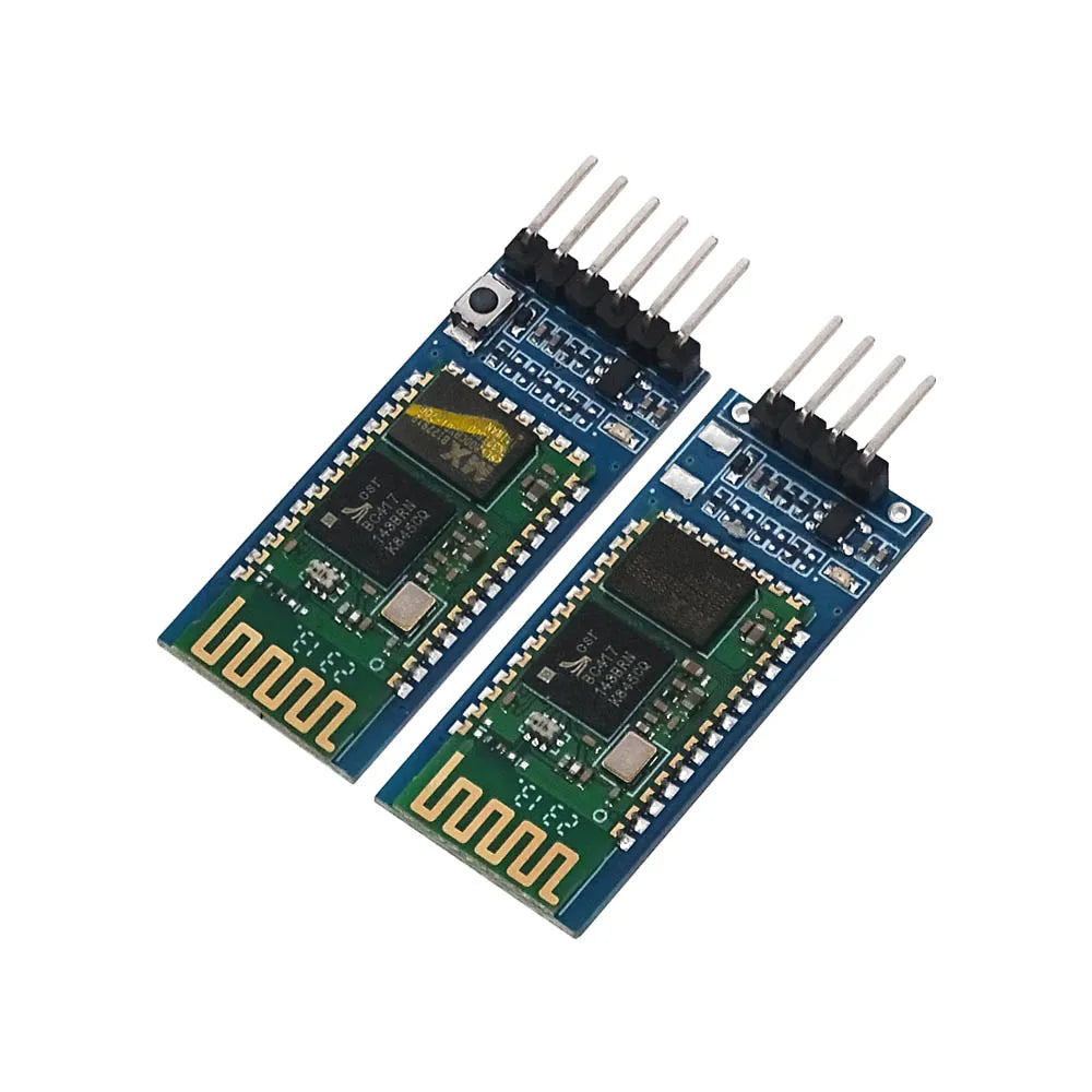 HC-05 HC-06 Master-Slave 6Pin/4Pin Anti-Reverse, Integrated Bluetooth Serial Pass-Through Module, Wireless Serial for Arduino