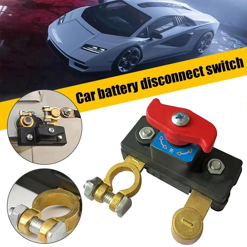 12V  Car Battery  Cut Off Switch Disconnect  Isolator Cut-off Power Cutoff  Switch Circuit Breaker Parts  For Car/Rv/Boat