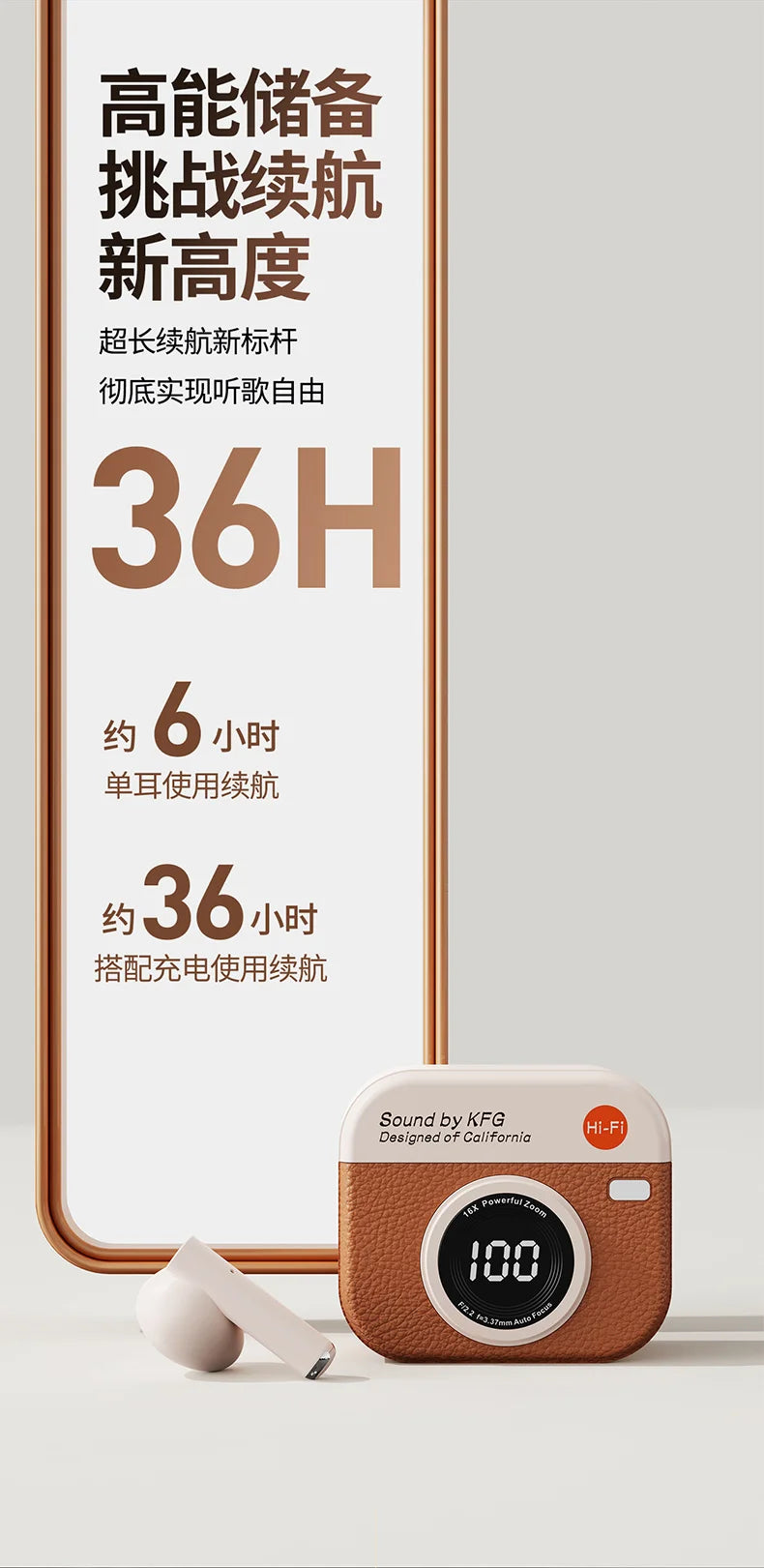 Q86 Bluetooth 5.3 Wireless Headphones Power LED Digital Display 24hours Endurance HiFi Gaming Headsets Waterproof Sports Earbuds