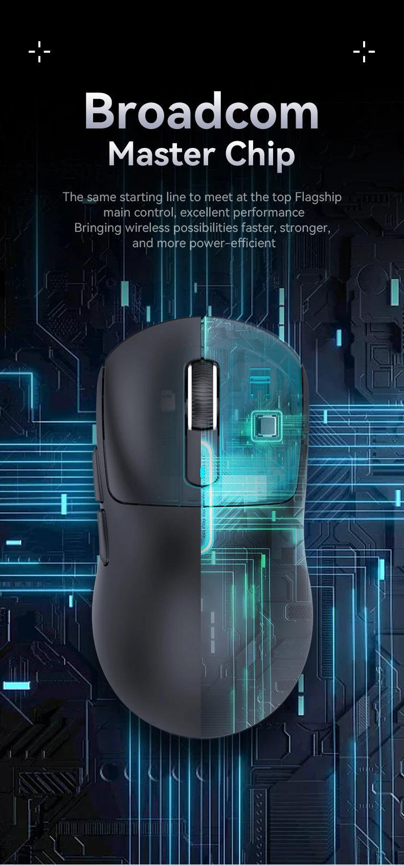 X3 ATTACK SHARK X3Pro Bluetooth Gaming Mouse PAW3395 Sensor TTC Encoder Black Mamba Switch and 1K/4K Hz for Wireless Mouse