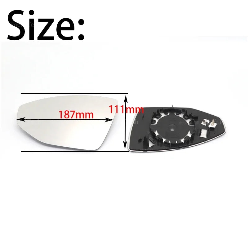 For Audi A6 S6 RS6 C8 4K A7 S7 RS7 4K8 A8 A8L S8 S8L RS8 D5 4N Rearview Mirror Glass Door Wing Mirror Heated Side Mirror Glass