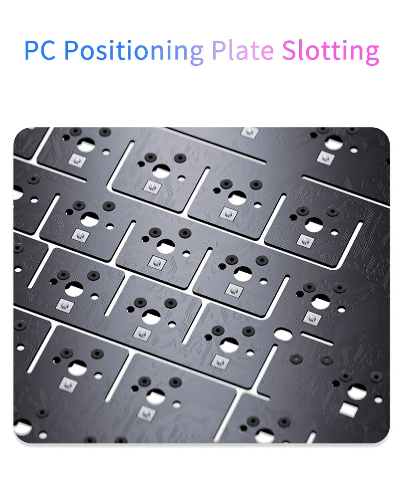 AJAZZ AK820/Pro Wireless Mechanical Keyboard Bluetooth 5.1 2.4G USB-C Wired Hot Swappable RGB Gaming Keyboard Gasket Mount with