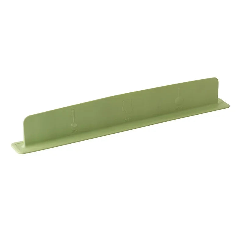 1pcs Silicone Kitchen Sink Water Splash Guard Washing Basin Anti-splash Stopper Waterproof Splatter Screen Bar Anti-water Board