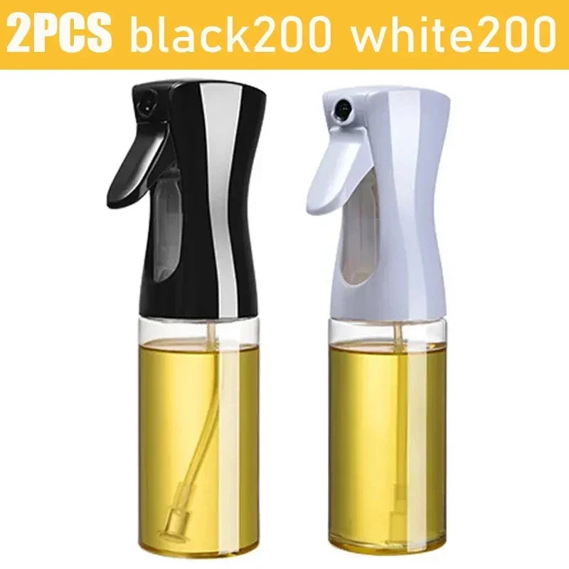 200/300/500ml Oil Spray Olive Oil Spray Bottle Kitchen Cooking Dispenser Camping Baking Vinegar Soy Sauce Sprayer Containers