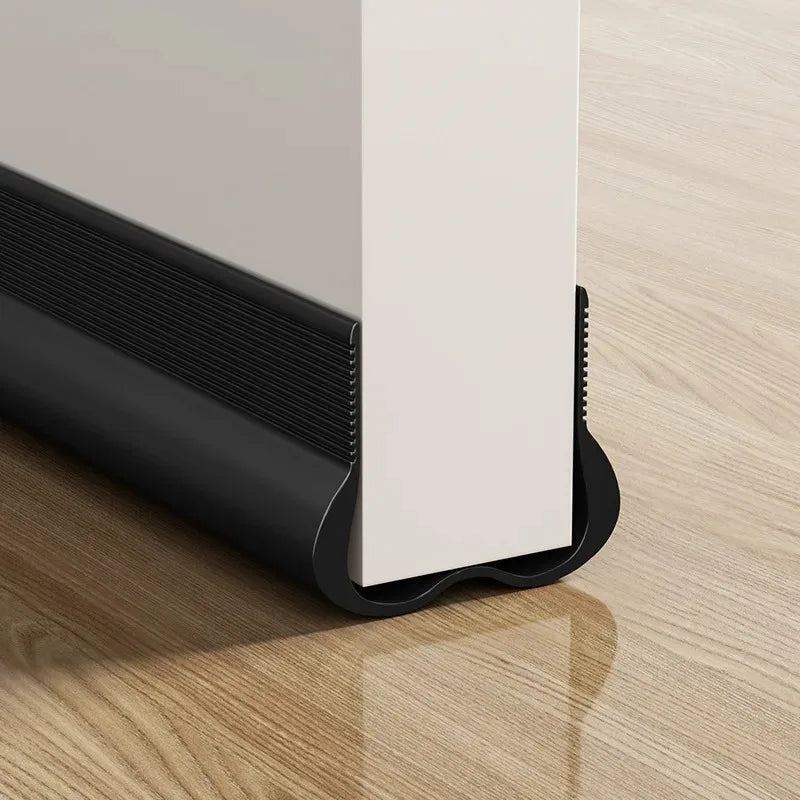 PVC Flexible Door Bottom Sealing Strip Weatherproof Draft Stopper Gasket Window Insulation Guard for Home Draft Prevention