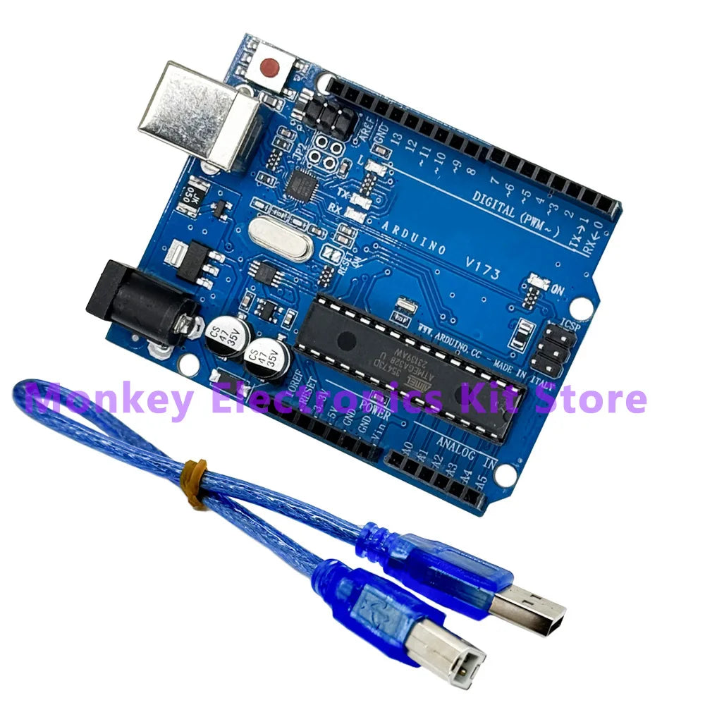 R3 CH340G+MEGA328P SMD Chip 16Mhz R3 Development Board For R3 Development Board USB CABLE ATEGA328P One Set