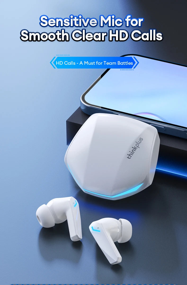 Lenovo GM2 Pro TWS Wireless HIFI Stereo Headset Low Latency Headphones Gaming Music Dual Mode Earbuds Music Sport Headset