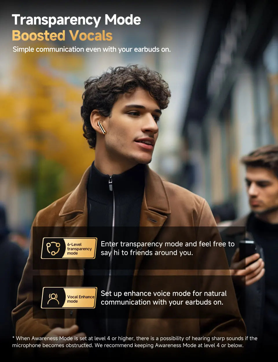 QCY MeloBuds Pro Adaptive Hybrid Active Noise Cancelling Wireless Earbuds 46dB Bluetooth 5.3 LDAC Hi-Res Audio 34H Earphones