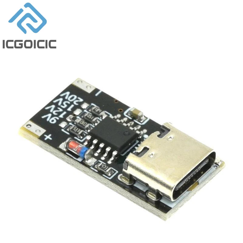 1-20PCS PD/QC/AFC Type-C Decoy Board USB Boost Module PPS/QC4 FCP AFC Type-C Trigger Polling Detector Power Fast Charging