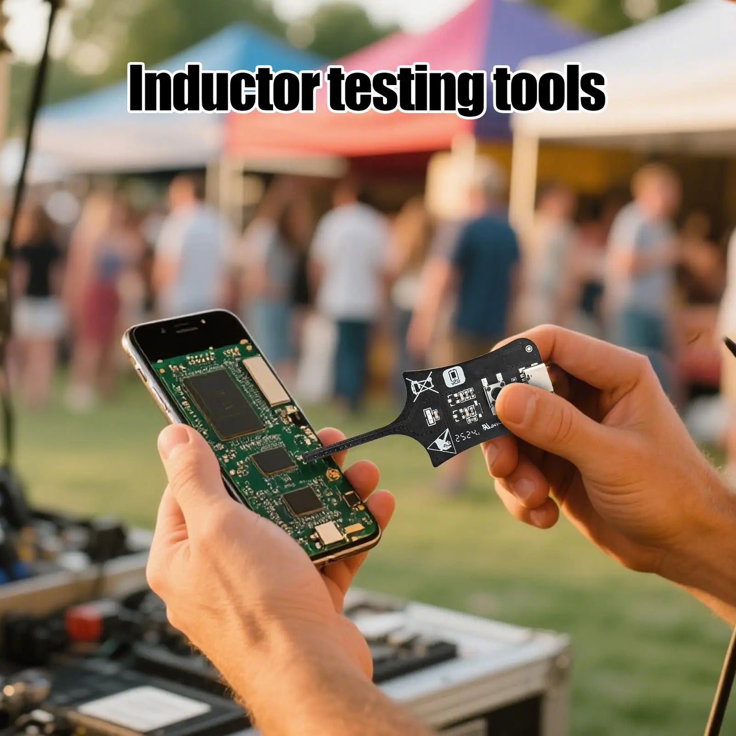 Inductance Tester for Mobile Phone Maintenance essential tool Motherboard Faults Detection Electromagnetic Induction Meter