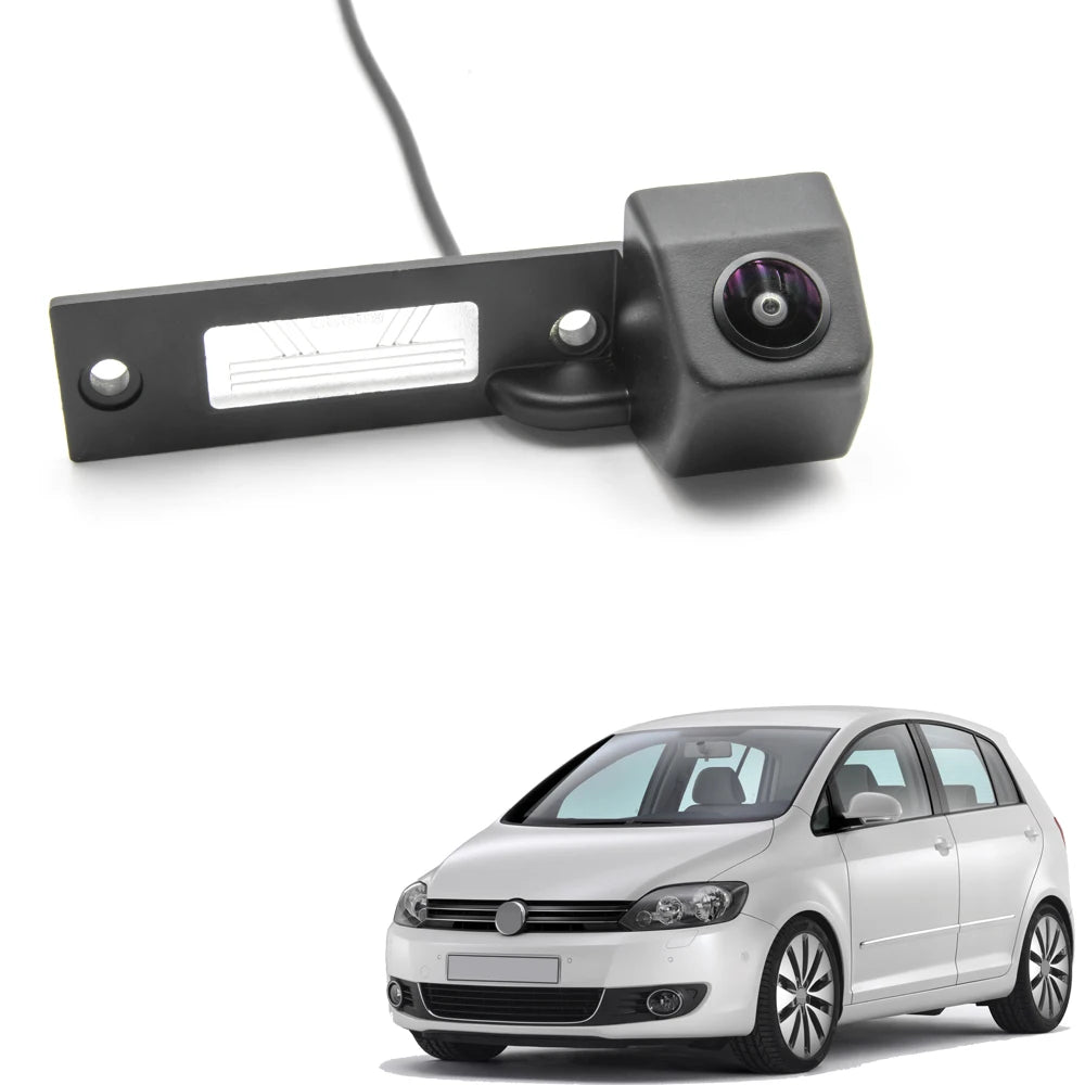 CCD HD AHD Fisheye Rear View Camera For Volkswagen Golf Plus 2005 2006 2007 2008 Before Facelift Car Reverse Parking Monitor