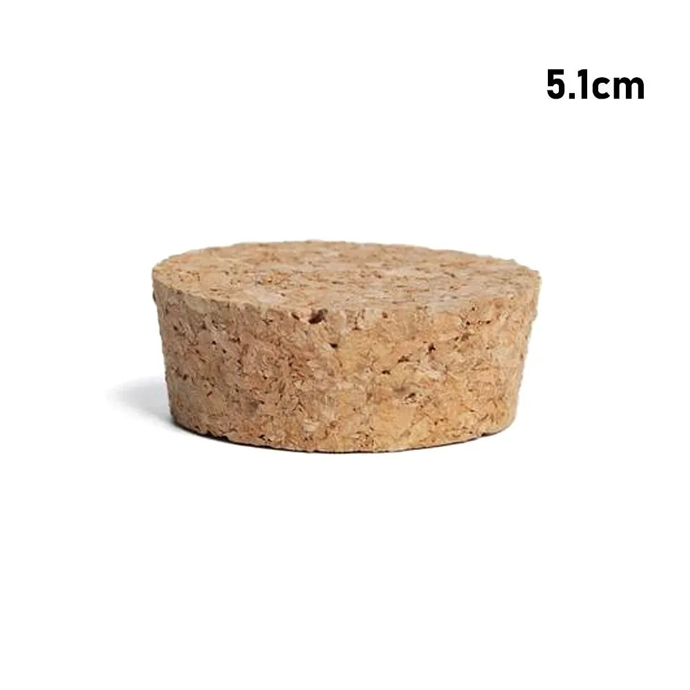 DIY Tapered Cork Plugs Sealing Cup Straight Wooden Wine Corks Reusable Sealing Stopper Bottle Stopper Tools Kitchen Accessories