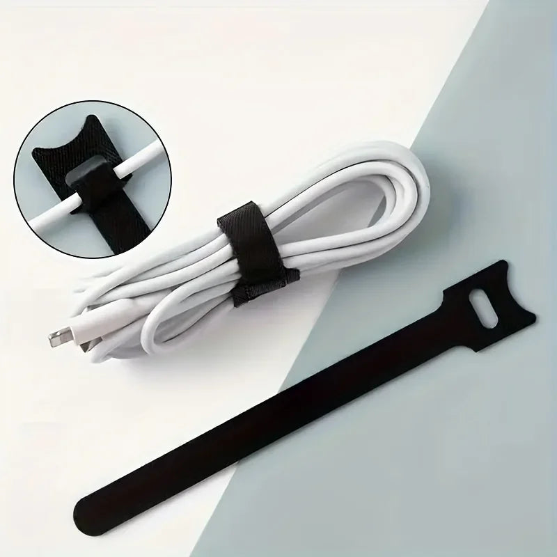 50PCS Cable Organizer Cable Management Cable Winder Tape Protector for Wire Ties Phone Accessories Organizador Cables Orginazer
