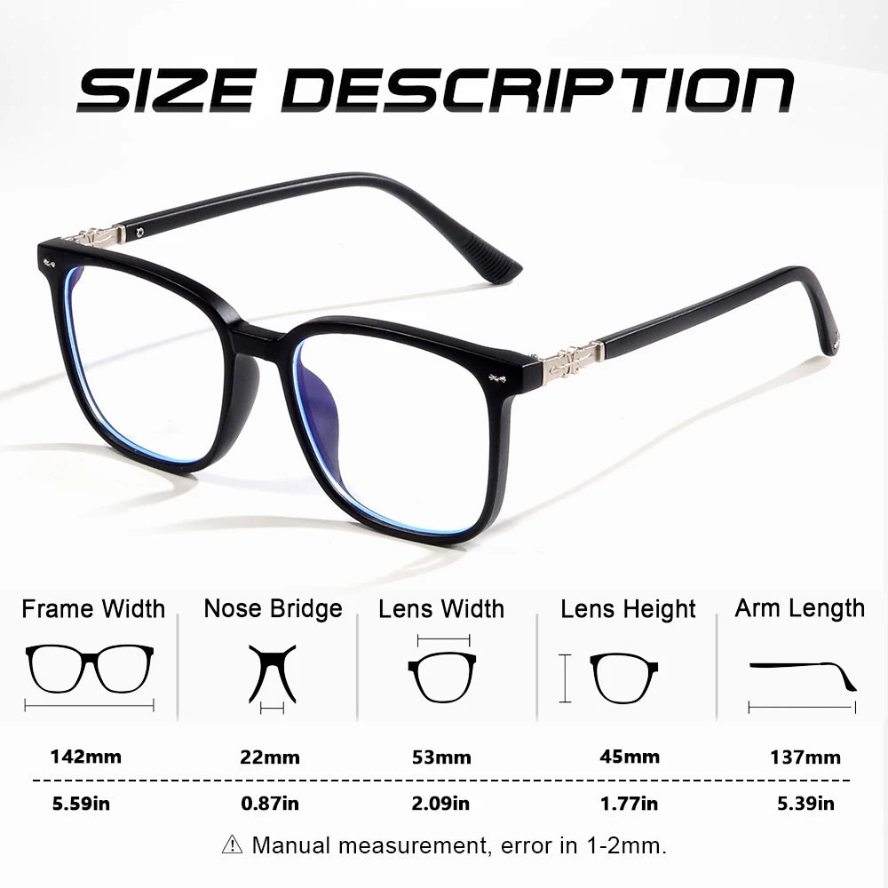CRIXALIS Anti Blue Light Glasses For Women And Men Computer/Phone Daily Life Fahsion And Trendy Glasses Natural Eyeglasses