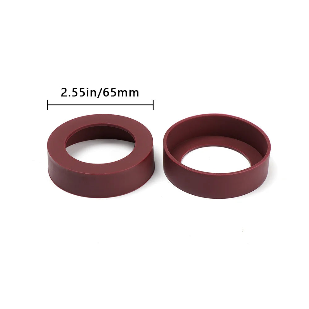 Silicone Thermos Cup Coasters Non-Slip Durable Table Mats Round Insulation Cup Mat Anti-fall Water Drink Bottle Pad Kitchen tool