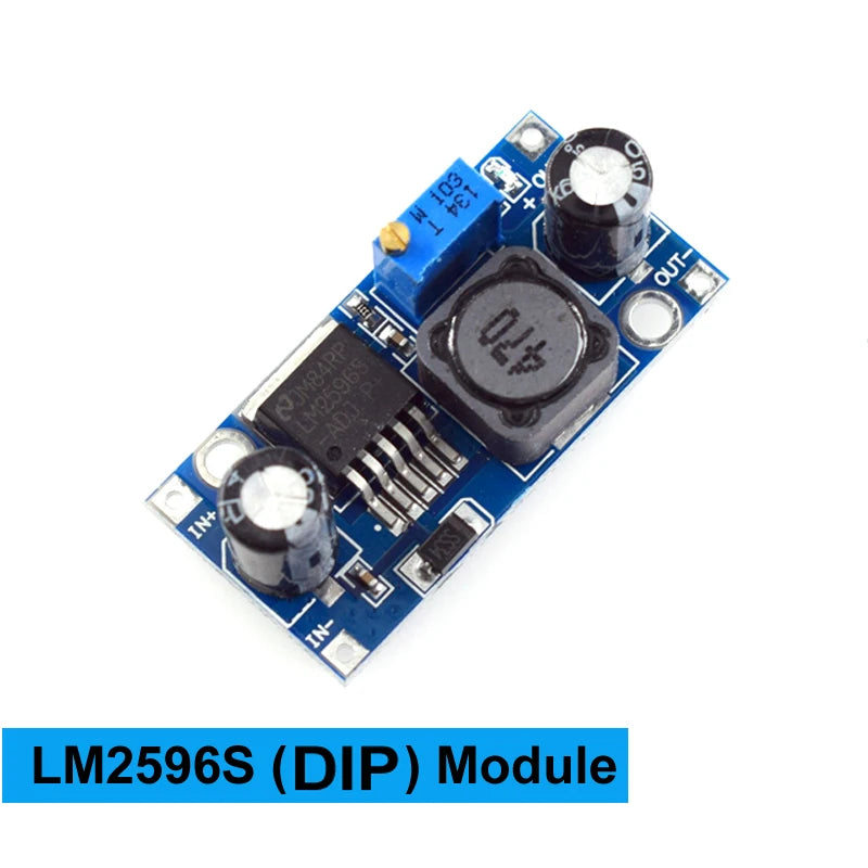 1-10PCS LM2596S DC-DC 3A 92% Step-down Power Supply Module Adjustable Step-down module 3.2V-35V To 1.25V-30V Voltage Regulator