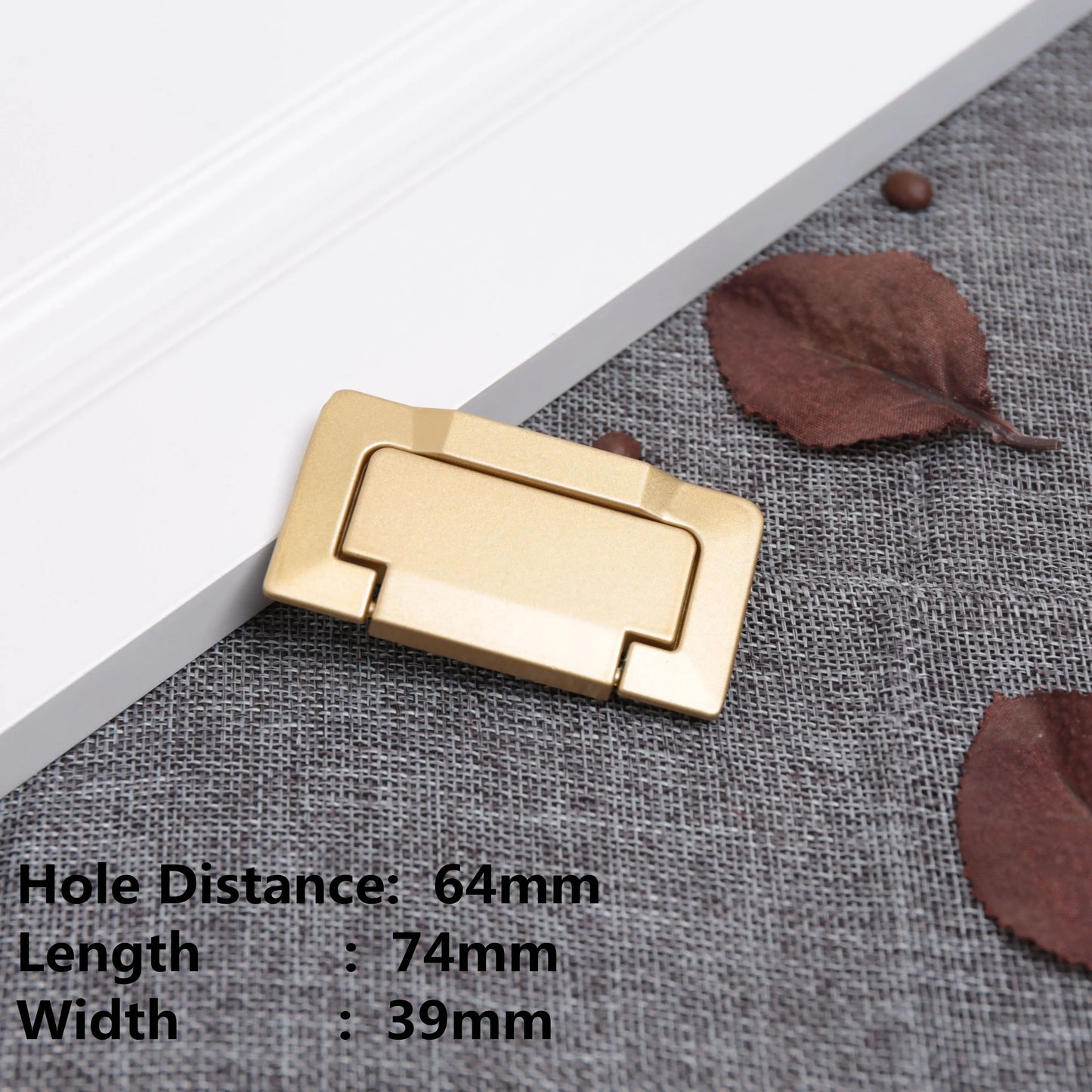 Handles Drawer Cabinet Furniture Kitchen Handles for Cabinet Knob Door Drawer Furniture Kitchen Knob Golden Simplicity Hardware