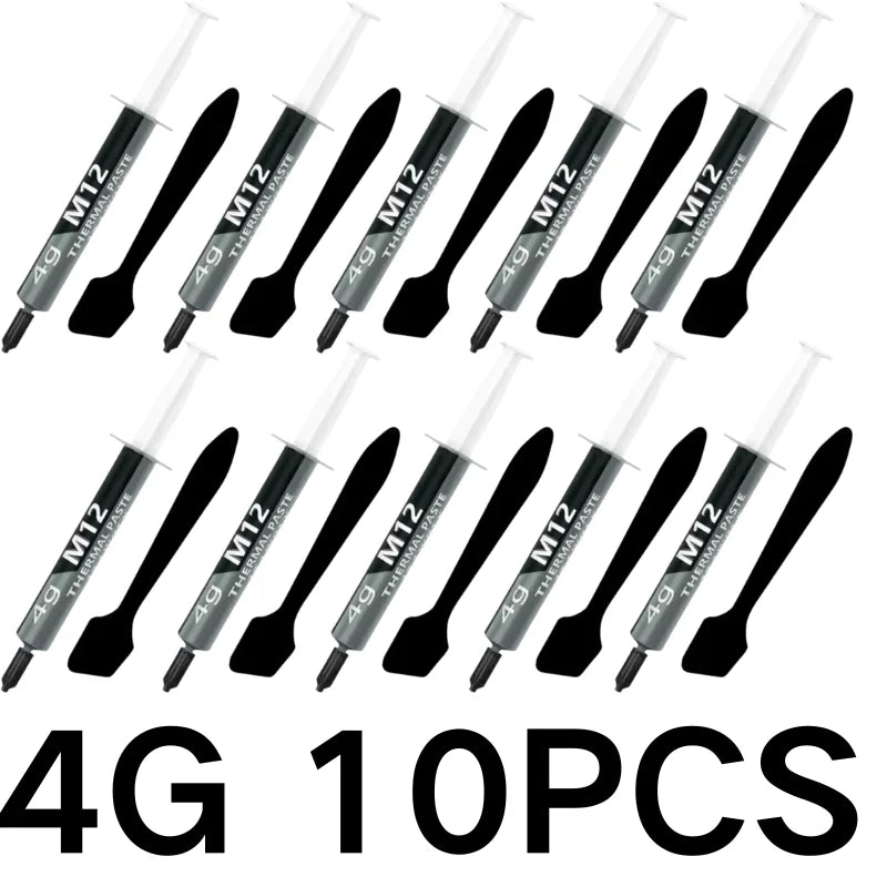 Thermal Paste Thermal Conductive Grease Paste 12.4 W/MK 1/4/8/15/30g For Game PC PS5 CPU GPU Cooling