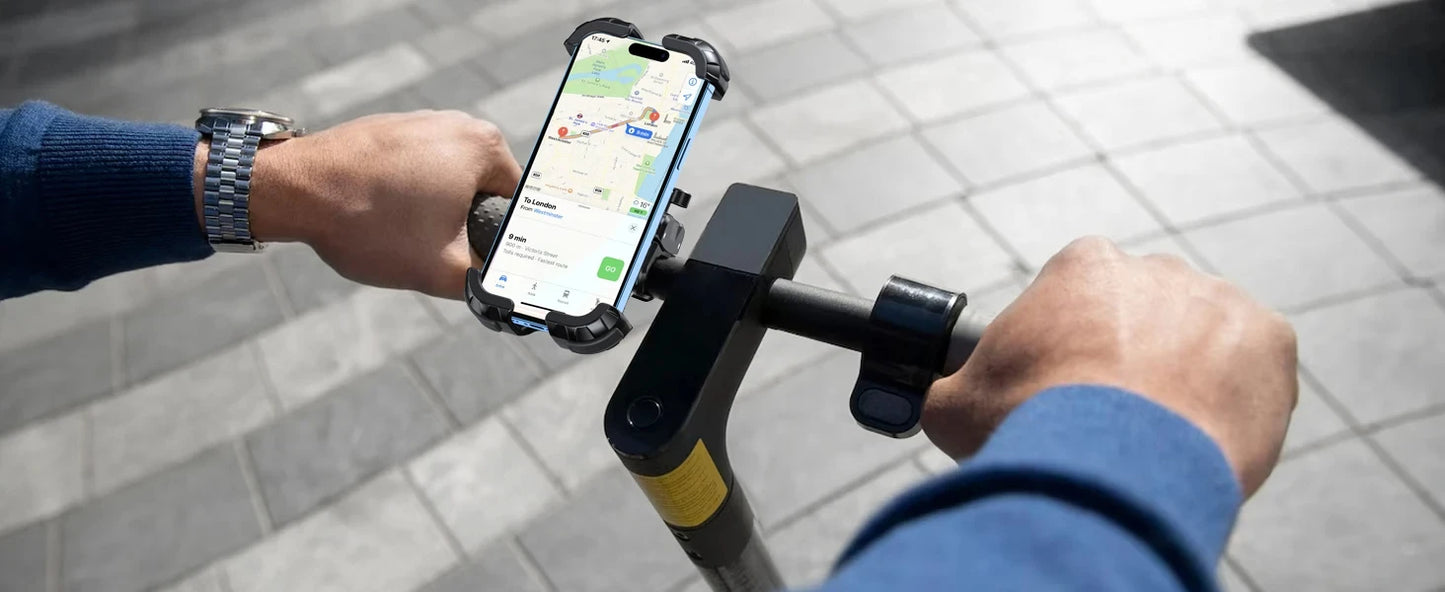 Motorcycle, Mountain Bike, Road Bike, Stable and Adjustable 360° Rotatable Universal Mobile Phone Stand Soporte Para Celular