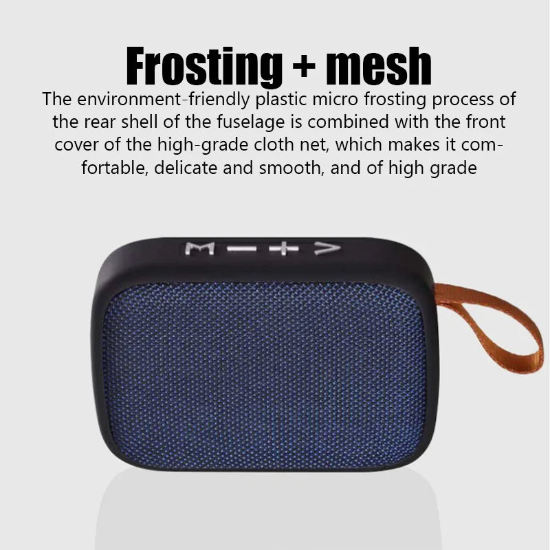 Mini Bluetooth Speaker HIFI Speakers Soundbar Portable Bluetooth 5.0 Wireless Soundbar 500mAh Battery For Outdoor Indoor Sports