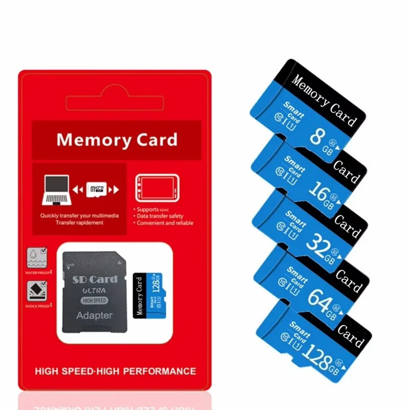 Micro Memory SD Card 128GB 32GB 64GB SD Card SD/TF Flash Card 32 64 128GB Class 10 Memory Card For Phone