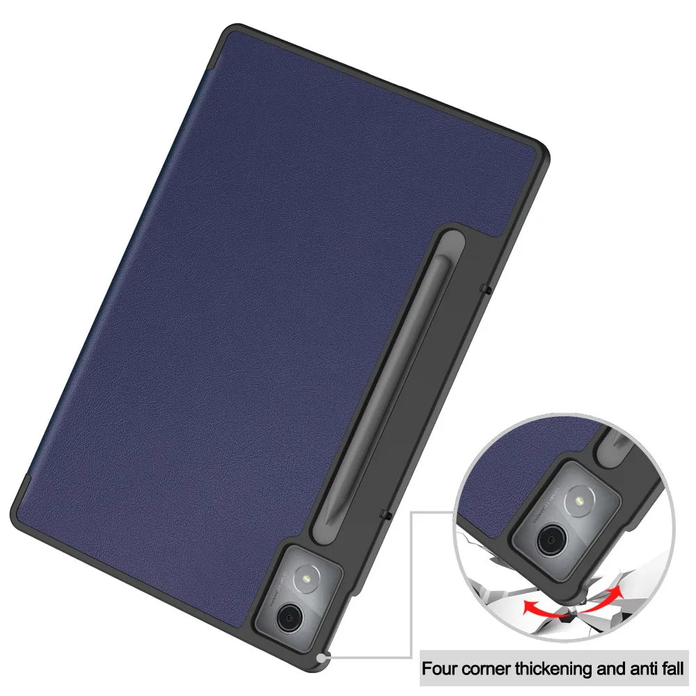 For Xiaoxin Pad Pro 12.7 2025 Tri-Folding Stand Smart Tablet Case for Lenovo XiaoxinPad Xiaoxin Pad Pro 12.7 2025 Cover funda