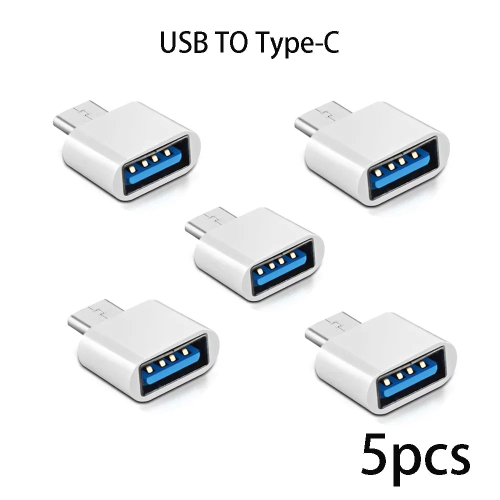 Mini Type-C  to USB Adapter 3.0 USB-C  Male OTG A Female Data Connector For MacBook ProiPadMini 6/ProMacBookAirType CDevice