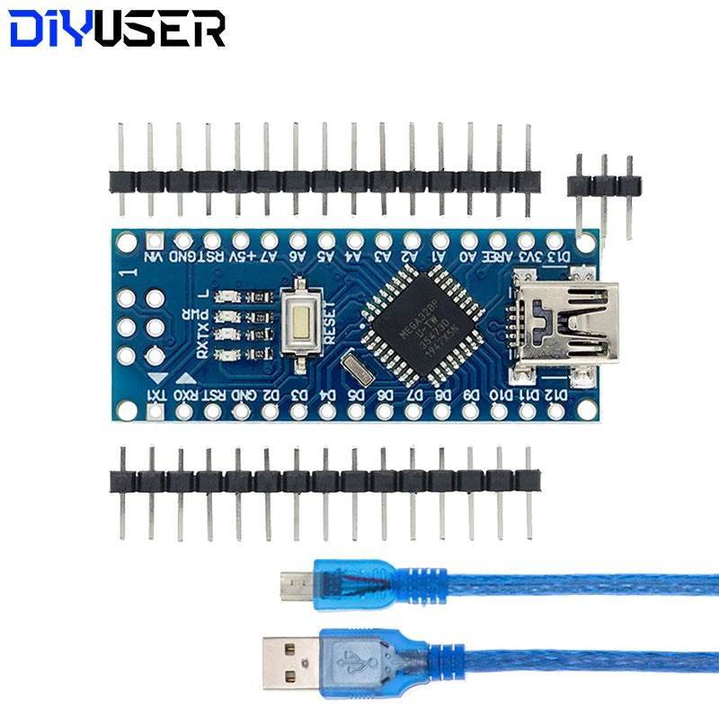 Mini / Type-C / Micro USB Nano 3.0 With the bootloader compatible Nano controller for arduino CH340 USB driver 16Mhz ATMEGA328P