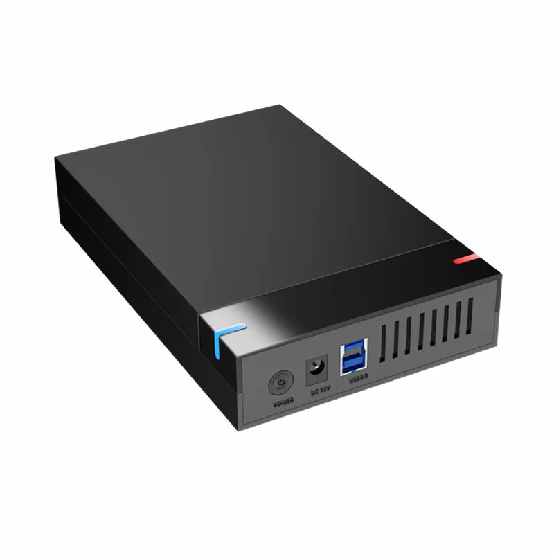 Portable 3.5 Inch USB 3.0 External Hard Drive Case Box Enclosure SATA SSD HDD 10TB Transmission for PC Laptop TV Cellphone