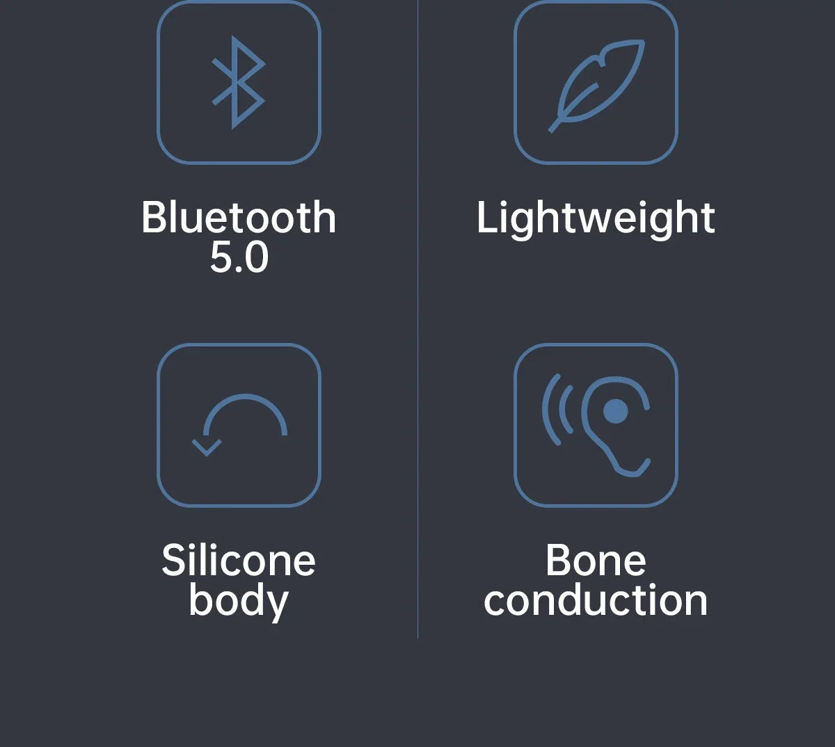 Wireless Earphones for shokz open Sports Bone Conduction Bluetooth IPX8 Waterproof Headphones With 32G RAM Mp3 Music Headset