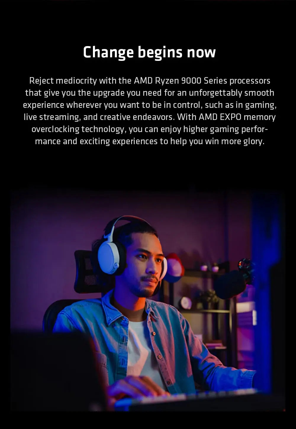 【Brand+】AMD New Ryzen 5 9600X Processor 5.4GHz 6-Core 12-Thread 38MB Game Cache 4NM TDP 65W Socket AM5 Gaming CPU Zen 5