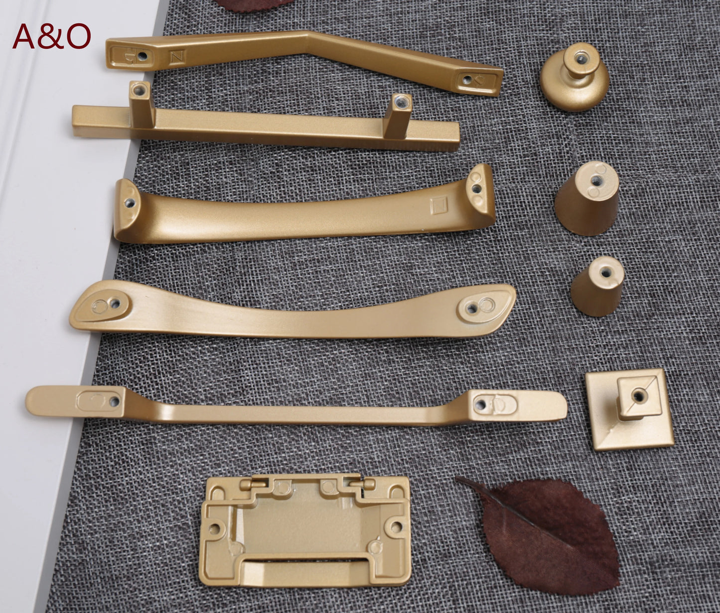 Handles Drawer Cabinet Furniture Kitchen Handles for Cabinet Knob Door Drawer Furniture Kitchen Knob Golden Simplicity Hardware
