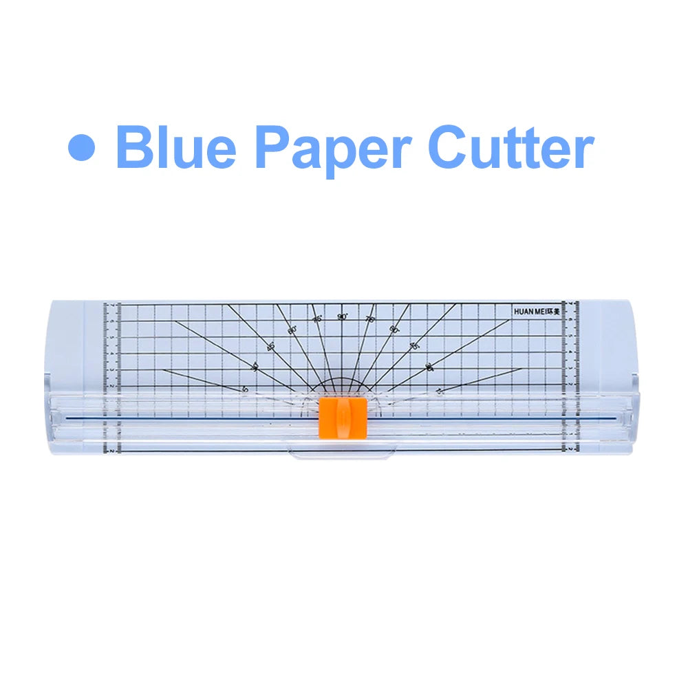 Office Bidirectional A4 A5 Guillotine Paper Cutter with Automatic Security Safe Guard for Photo Coupon Craft Paper Lightweight