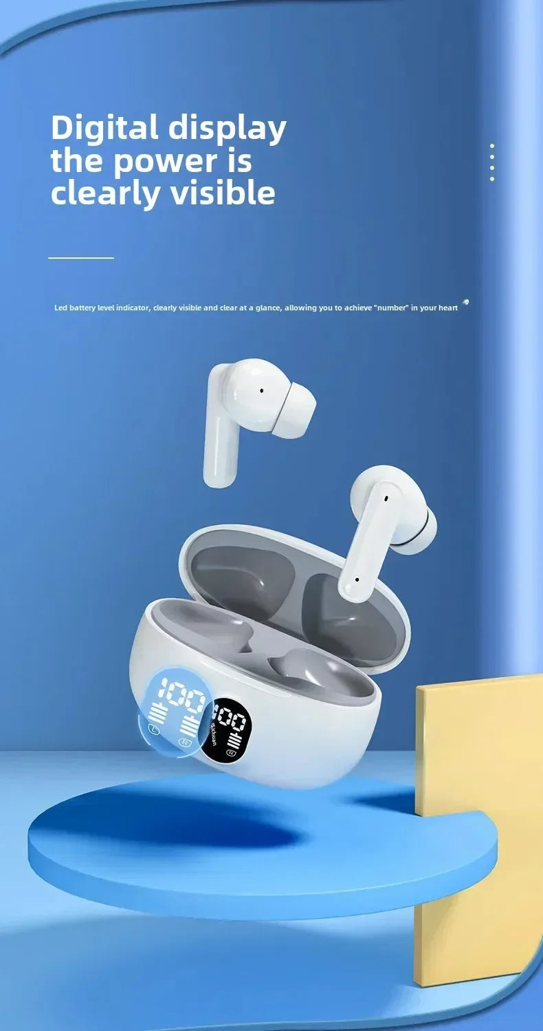 Original 895B TWS Wireless Headphones Game Bluetooth Headphones with Microphone Noise Reduction High Fidelity Bass Earphones