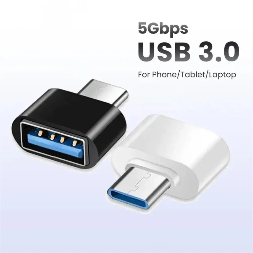 Mini Type-C  to USB Adapter 3.0 USB-C  Male OTG A Female Data Connector For MacBook ProiPadMini 6/ProMacBookAirType CDevice