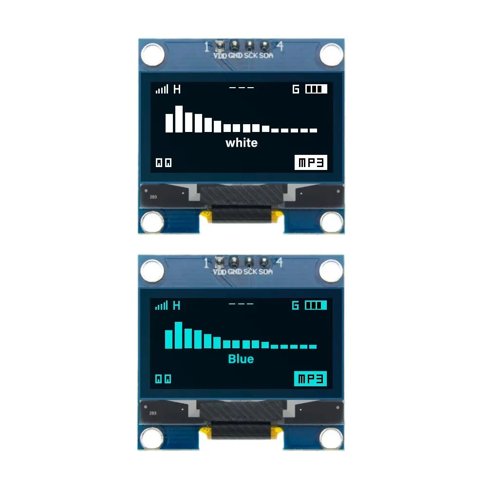 1.3" OLED Display Module White Blue Color Drive Chip SH1106 128X64 1.3 Inch LCD LED IIC I2C Communicate