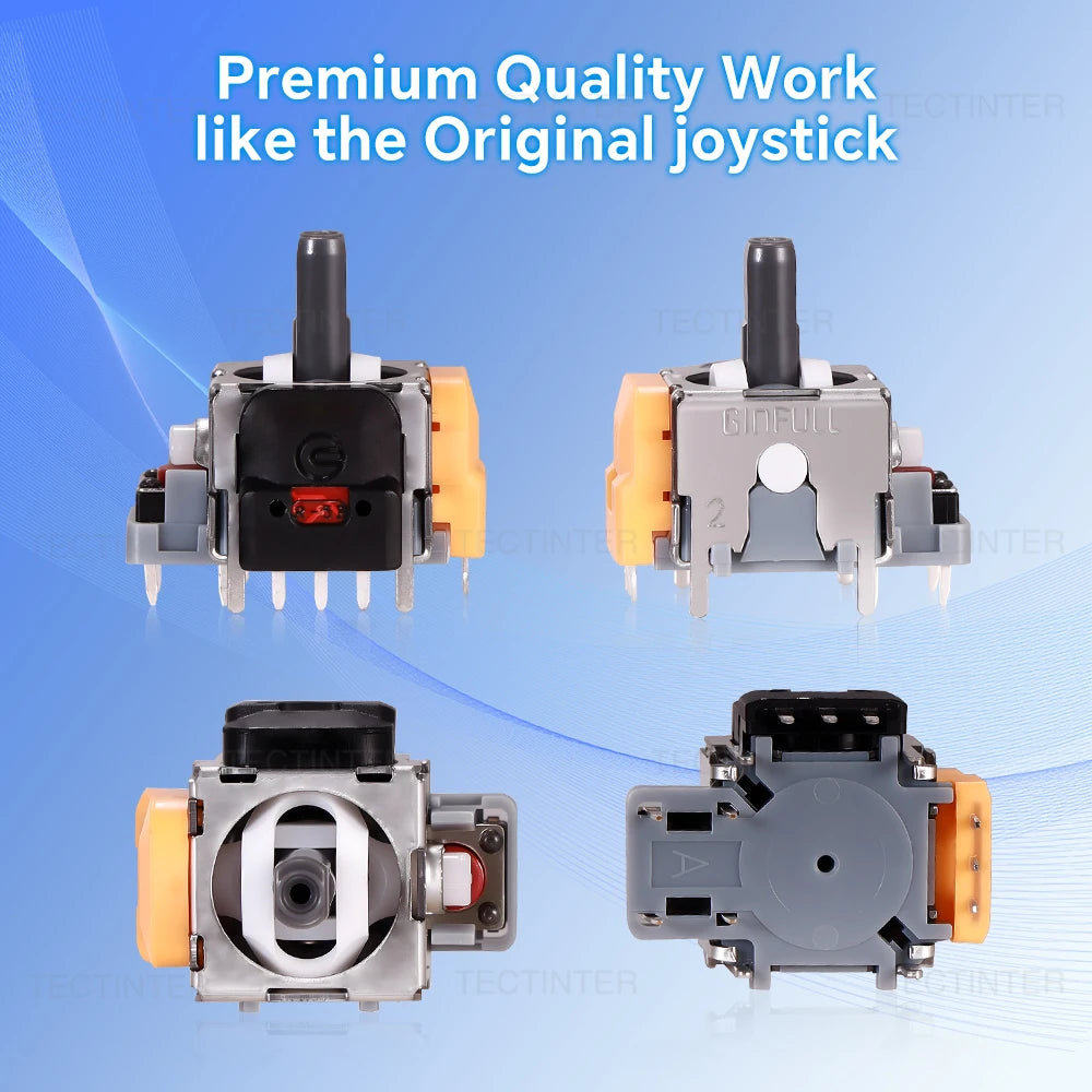 3D Analog Hall Effect Joystick For PS5/4/Slim/Pro Controller Gamepad Thumb Stick Replacement Repair Parts For PS4 Accessories