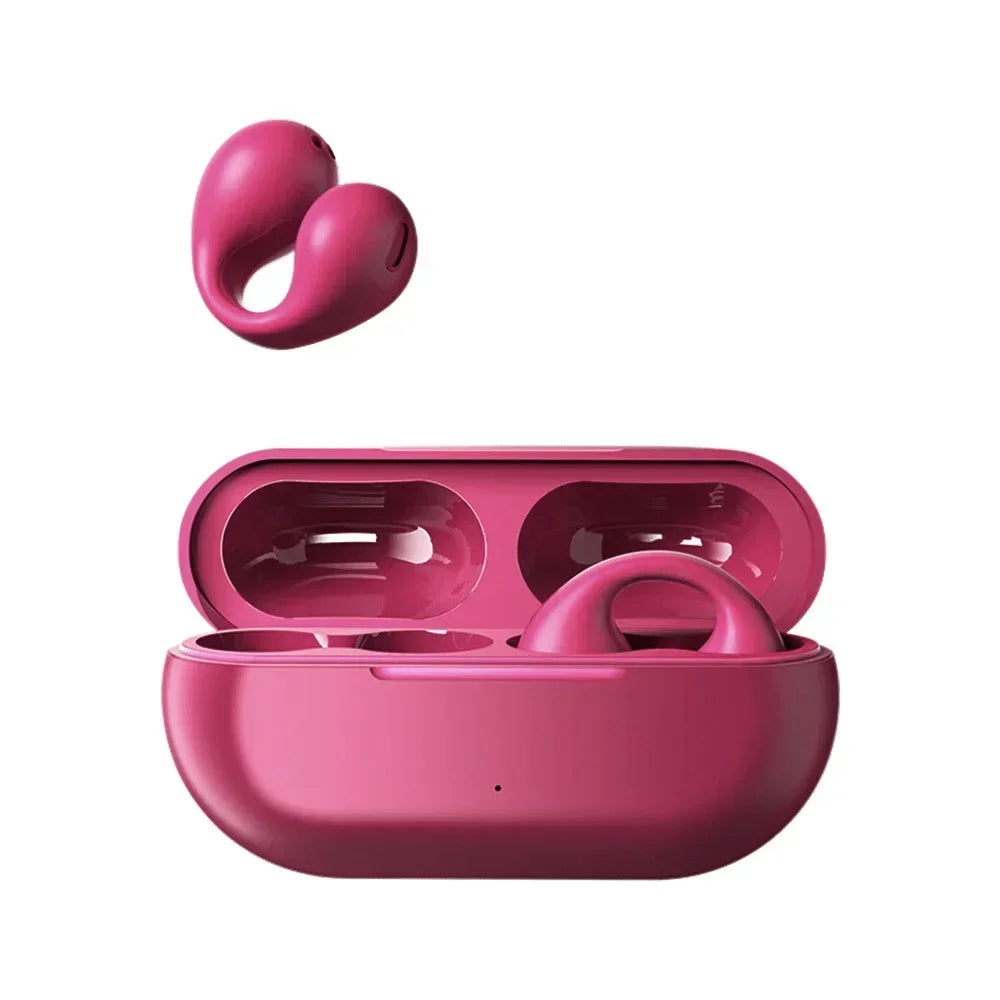 Wireless Bluetooth Earclip Earphone Outdoor Sport Earbud With Charging Bin HIFI Sound Earbud For Xiaomi Running Painless Headset