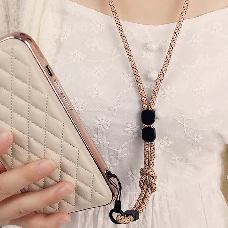 Lanyard Cell Phone Wrist Hand Strap Cord to Hang the Mobile Rope for Mobile Smartphone Shoulder Phone Chain Key Strap for IPhone