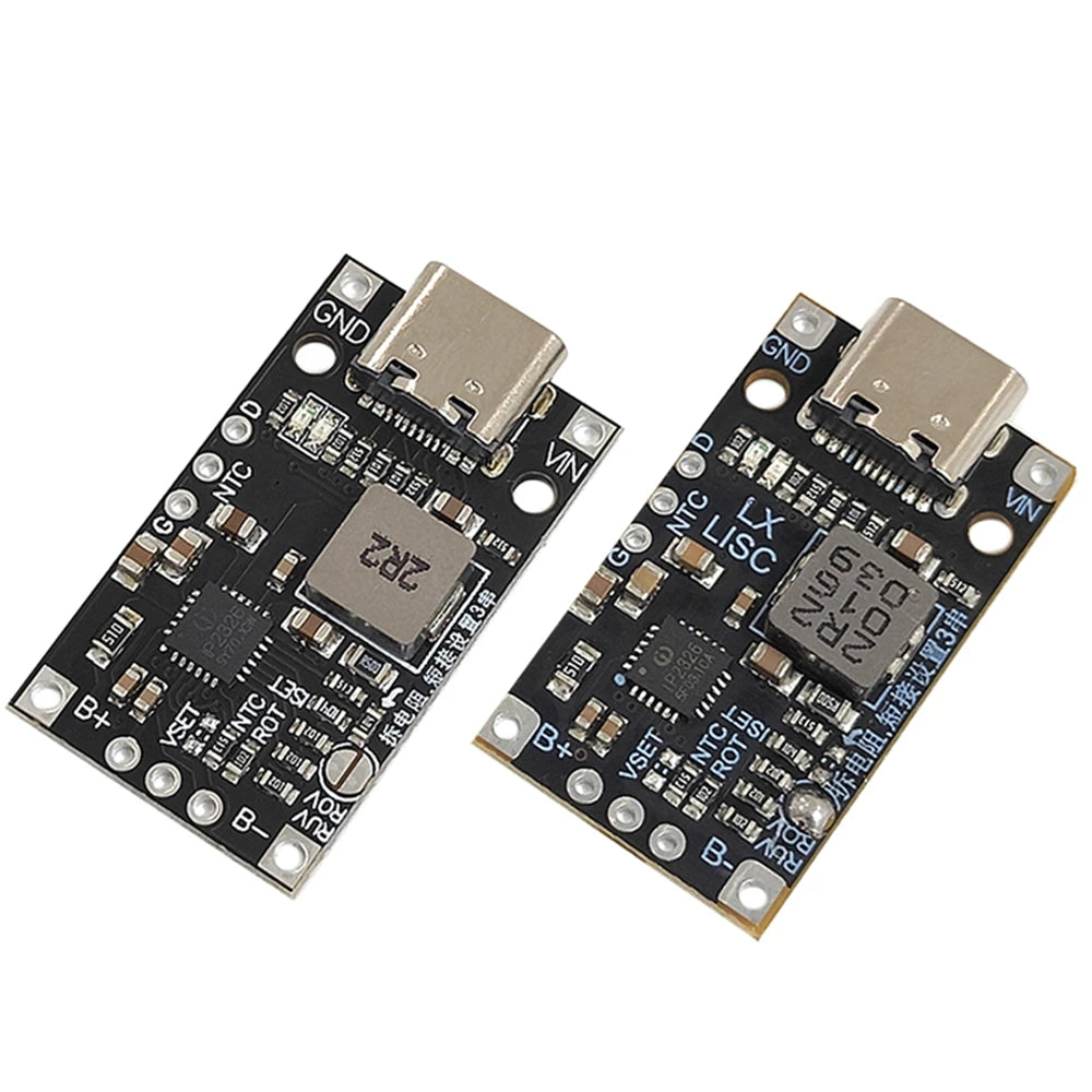 2S 3S Type-C USB BMS 15W 8.4V 12.6V 1.5A Lithium Battery Charging Boost Module With Balanced Support Fast Charge With Indicator