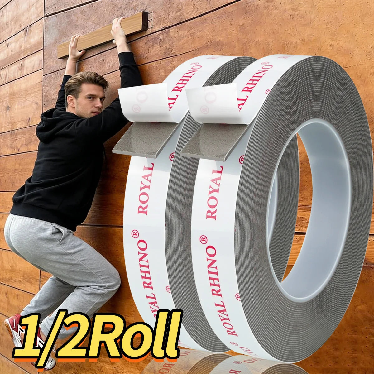 450CM Extra Strong Double Sided Tape Adhesive Car Special Tear Off Without Leaving Traces High Viscosity Mounting Fixing Sticky